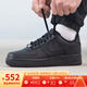 耐克（NIKE）官方男鞋AIR FORCE 1'07 AF1 黑色空軍一號(hào)運(yùn)動(dòng)鞋低幫休閑鞋板鞋 CW2288-001 42