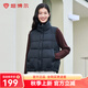 坦博爾達(dá)人推薦羽絨服女立領(lǐng)馬甲輕薄百搭時(shí)尚秋冬外套TD238006 黑色 180/100A