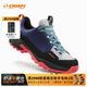 CRISPI徒步鞋男意大利都市輕量戶外休閑鞋女PERFETTA GTX【25夏季新品】 藍色/紅色 62305010 42