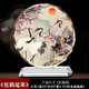 松鶴延年水晶擺件中式客廳桌面玄關(guān)送長(zhǎng)輩祝壽賀壽生日工藝禮品 松鶴延年（小號(hào)）水晶底座+禮盒