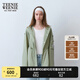 Teenie Weenie【防潑水科技面料】小熊女裝時尚簡約風(fēng)防風(fēng)休閑外套 軍綠色 S (160)