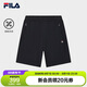 FILA斐樂(lè)官方男士針織五分褲2025夏季簡(jiǎn)約基礎(chǔ)涼感休閑短褲