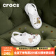 卡駱馳crocs洞洞鞋貝雅男鞋女鞋一腳蹬穿脫涼拖鞋沙灘鞋拖鞋涼鞋女10126 10126-100 熱推（建議拍小一碼） 36 -37(220mm)