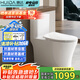 惠達(dá)（HUIDA）惠達(dá)抽水抗菌座圈蓋板馬桶大沖力虹吸式衛(wèi)生間坐便器HDTB-6368