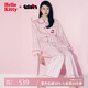 野獸派家居（tbh）三麗鷗Hello Kitty天絲棉家居服套裝四季可外穿條紋睡衣 長款 XS