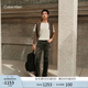 Calvin KleinJeans【復(fù)刻90系列】25春夏男士ck美式復(fù)古直筒牛仔褲4RB702G W0J-牛仔灰 31