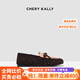 CHERY KALLY【星輝之夜】氣質(zhì)時(shí)尚樂福鞋女士2025春夏平底休閑法式單鞋小皮鞋 咖啡色 37