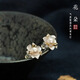 顏如飾淡水珍珠花朵珍珠氣質(zhì)耳釘女優(yōu)雅小眾2025新款輕奢生日禮物送女友 珍珠耳環(huán)