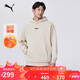 彪馬PUMA【尺碼偏大】針織衛(wèi)衣男子連帽休閑套頭衫刺繡534364 XXL