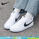 耐克（NIKE）女鞋板鞋 2025新款夏季潮流時尚低幫運動鞋休閑鞋子 104-清新黑白/店長主推 36.5
