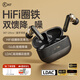 iKF Ultra真無線圈鐵藍(lán)牙耳機(jī)入耳式HiFi音質(zhì)ANC主動(dòng)降噪-56dB音樂運(yùn)動(dòng)跑步耳機(jī)適用于華為蘋果小米 雅典黑-圈鐵雙單元+LDAC無損音質(zhì) 支持APP_定位查找_自定義改名