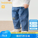 巴拉巴拉寶寶褲子男童休閑褲牛仔褲秋裝時尚200324108105