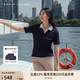 TOMMY HILFIGER【經(jīng)典1985】夏季女裝休閑通勤五?？奂兩绦銽恤POLO42483 藏青色DW5 XS