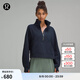 lululemon丨Scuba 女士超寬松款煙囪領衛(wèi)衣 LW3IJ6S 海軍藍 XS /S