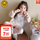 G.DUCKKIDS小黃鴨童裝女童套裝秋裝兒童衣服中小童新款kt貓衛(wèi)衣衛(wèi)褲針織秋裝 粉色-akkmmia 90 適合80-90年齡1-2歲左右