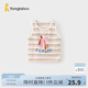 童泰（TONGTAI）嬰兒背心夏季純棉寶寶衣服兒童外出無(wú)袖上衣男童女童馬甲坎肩 粉色 80