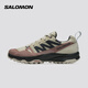 薩洛蒙（Salomon）女款 城市輕戶外防水透氣穩(wěn)定抓地運(yùn)動輕量登山徒步鞋 SALIBA WP 杏色 491031 37 (UK4.5丨 37 1/ 3)