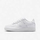 耐克（NIKE）耐克大童女鞋Air Force 1空軍一號小白鞋低幫板鞋 FV5951-111