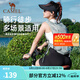 駱駝（CAMEL）蜜蜂包戶外騎行徒步登山包旅游旅行輕便爬山背包運動雙肩包 淺灰色 9L騎行背包 574D284633