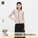 播半高領毛衣女秋冬新款氣質修身內搭針織衫DDQ4SD5620 W60淺米灰 M