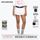 ANN ANDELMAN【明星同款】官方直營(yíng)純色設(shè)計(jì)感a字短裙半身裙松緊腰百褶裙女夏 白色 XS