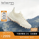 愛步（ECCO）BIOM C蹤跡 防水透氣防滑耐磨戶外運動鞋女 健步803323 冰白色38