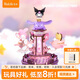 若態(tài)酷洛米旋轉(zhuǎn)飛機八音盒三麗鷗音樂盒積木玩具diy拼裝畢業(yè)生日禮物
