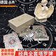 薇歐漫德國(guó)正版韋特維特塔牌羅牌tarot塔金箔新手初學(xué)者78張防水PVC桌游 黑金花+牌袋+桌布+手繩+彩色指導(dǎo)書