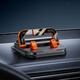 LOOBE車(chē)載手機支架2025新款汽車(chē)導航專(zhuān)用車(chē)用中控儀表臺臨時(shí)停車(chē)號碼牌 【愛(ài)馬橙】支架+停車(chē)牌二合一