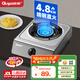 顧家燃?xì)庠钆_式灶家用猛火老式天然氣液化氣灶臺煤氣灶具 廚房煤氣爐具 【標(biāo)配款】4.8KW不銹鋼+熄火保護(hù) 瓶裝液化氣20Y