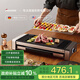 法詩緹（Fastee）電烤爐PLUS版 烤肉鍋電烤盤 家用電燒烤爐烤串機 2200W大功率無濃煙戶外電烤架烤串烤肉 FST-62C