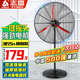 志高（CHIGO）工業(yè)風(fēng)扇落地扇大風(fēng)力強(qiáng)力牛角扇大功率商用吹除甲醛工廠車間立式搖頭落地風(fēng)扇 750mm(鋁鎂葉)升級一鍵搖頭