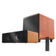 2025新品無線藍(lán)牙音箱木質(zhì)家用HIFI超重低音炮U盤電腦臺(tái)式車載音 110W頂配+10寸300W低音炮
