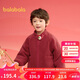 巴拉巴拉男童棉衣女童棉襖寶寶棉服冬裝2025年拜年服毛絨外套208125106201
