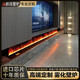 柿間 3D霧化壁爐嵌入式仿真火焰加濕器家用電子壁爐裝飾定制智能加水 0.7米【201】語音控制單色火焰