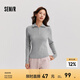 森馬森柔毛衫|毛衣女高領(lǐng)純色冬季2024新款緊身打底衫顯瘦小心機(jī) 中花灰00510 170/92A/XL