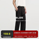 伯爵卓爾【垂感不易皺】通勤休閑褲男士直筒2025春秋新款易打理長(zhǎng)褲子男 森林黑 (直筒版) (三代,涼感吸濕) 32