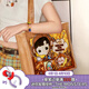 POP MART泡泡瑪特 HACIPUPU轉(zhuǎn)轉(zhuǎn)時(shí)光機(jī)系列-托特包周邊衍生品生日禮物 托特包