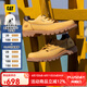CAT卡特低幫大黃靴休閑皮鞋男士防潑水皮面登山鞋板鞋P111542N3AMC25 黃色 40