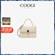 COOGI包包女款2025年品牌輕奢侈女士包包生日七夕情人節(jié)禮物送女友老婆 米白色