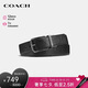 蔻馳（COACH）【品牌直供】男士針扣腰帶黑色CQ024BLK七夕禮物
