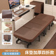 瑞仕達(dá)（Restar）折疊床辦公室午休午睡神器家用躺椅醫(yī)院陪護(hù)冰絲藤編海綿床 寬70【軟藤?zèng)鱿克恼酆＞d床