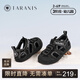 泰蘭尼斯夏季新款小童包頭防踢運(yùn)動(dòng)沙灘涼鞋女童寶寶休閑男童涼鞋 黑色 27 (內(nèi)長(zhǎng)17.0cm 適合腳長(zhǎng)16.0cm