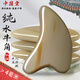 中葆堂牛角刮痧板經(jīng)絡(luò )刷面部提拉頸背四肢關(guān)節撥筋按摩全身通用海豚4mm