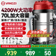 揚(yáng)子工業(yè)吸塵器峰值4200W大功率強(qiáng)力工業(yè)工廠車間酒店大型商用吸塵機(jī)手持推吸雙模式除塵機(jī)