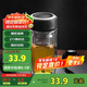 希樂(lè)玻璃杯雙層玻璃水杯高顏值男士商務(wù)辦公茶水分離杯便攜泡茶杯子