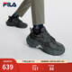 斐樂（FILA）蕨草鞋F(xiàn)ERN男鞋戶外老爹鞋休閑鞋時尚舒適運動鞋 陰影灰/黑-DB 41