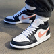 耐克（NIKE）男鞋 2025夏季新款A(yù)J1籃球鞋時尚復(fù)古板鞋低幫輕便緩震耐磨運動鞋 粉勾熊貓-165 新款主推 42.5 (270mm)