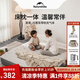 NatureHike挪客帶枕自動充氣床墊戶外露營睡墊防潮墊家用午休氣墊床打地鋪 三人-納多灰【配內(nèi)置氣泵】