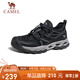 駱駝（CAMEL）男士網(wǎng)面透氣戶外涉水溯溪涼鞋運動休閑鞋 G14S307031 墨黑 40
